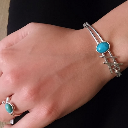 Bracelet-hashtag-turquoise-avec-bague