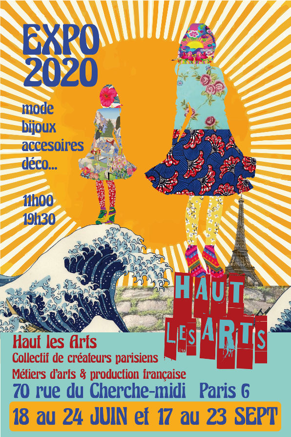 exposition créateurs - Juin 2020 - Rue du Cherche Midi 75006 Paris