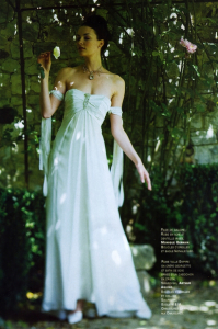 shooting mariage magazine collier cristal argent