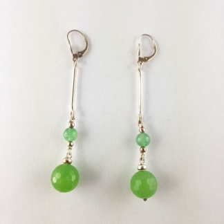 Boucles d'oreilles Argent Aventurine