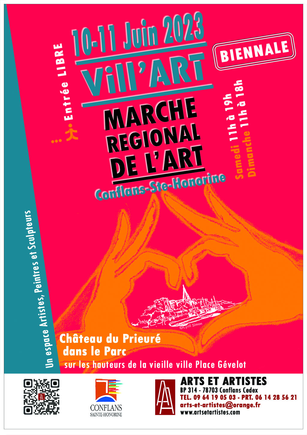Marché régional de l'art 2023 de Conflans-Sainte-Honorine